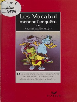 cover image of Les Vocabul mènent l'enquête